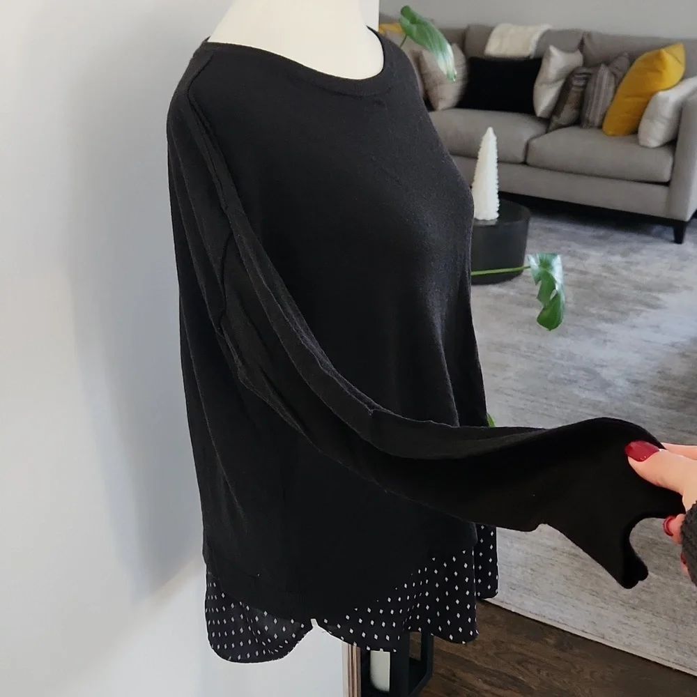 Ann Tayler Layered Sweater